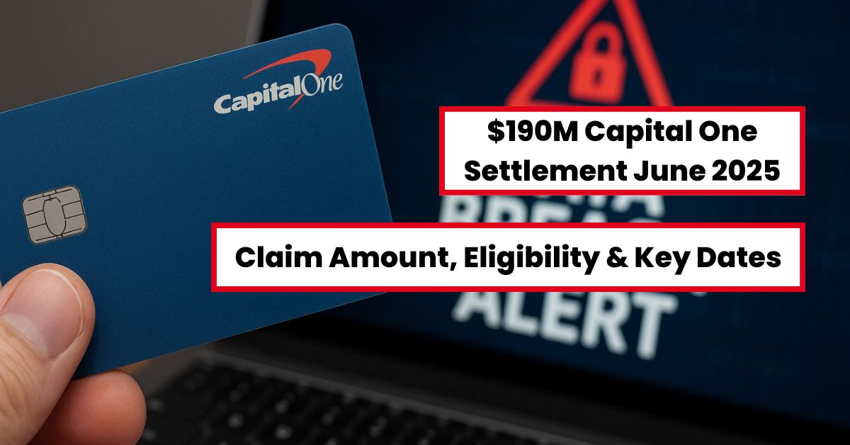 Capital One Settlement June 2025