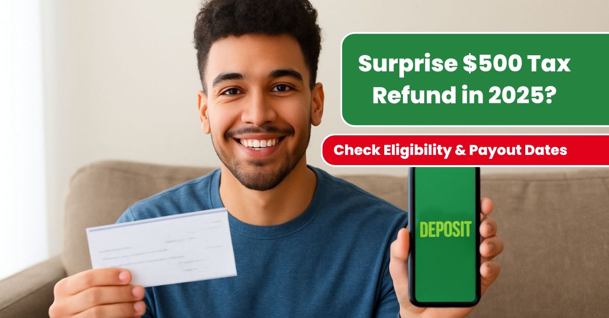 $500 Tax Refund in 2025